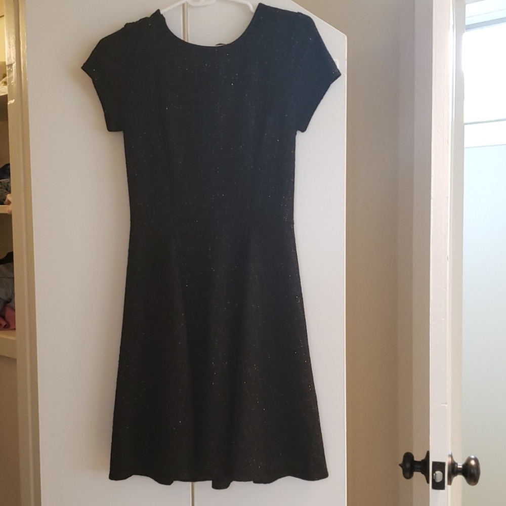 Creative commune pattern dress